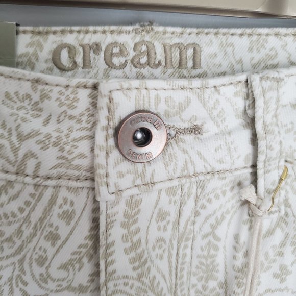 HOST PICK* Women's Boho Jeans Embroidered Paisley Print Festival Coastal Cowgirl - Picture 7 of 15